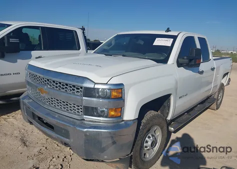 2019 Chevrolet Silverado 2500Hd Wt z USA, uszkodzony, nr VIN 2GC2KREG8K1138941